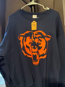Navy Chicago Bears Crewneck Sweater