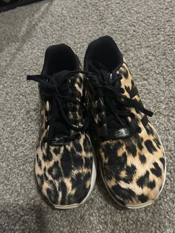 Adidas Leopard Torsion Sneakers US 6