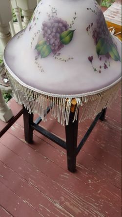 Beautiful Vintage Glass Lampshade$99 Firm See Pictures For Size