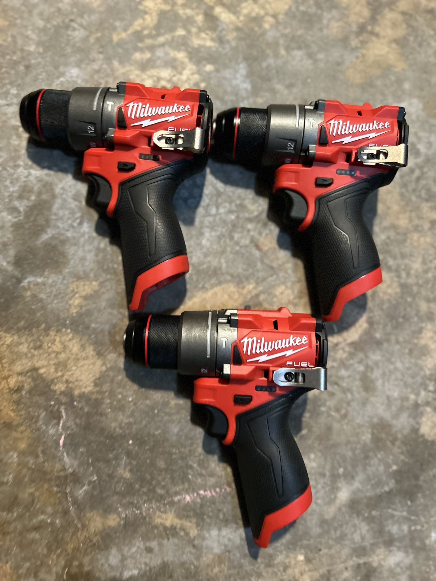Milwaukee Fuel M12 Hammer Drill ($65 Each)