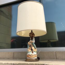 Old Cabin Still Bourbon Bottle Lamp 