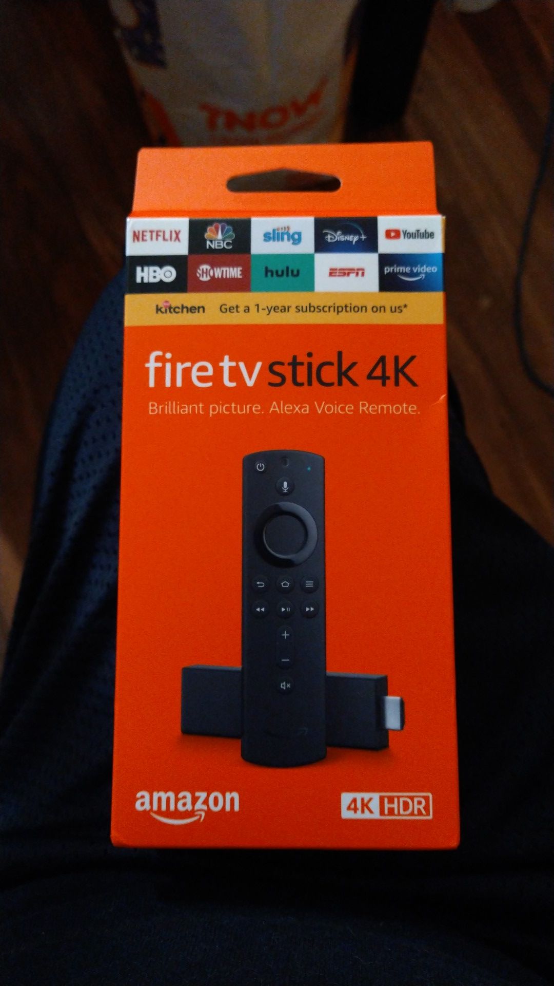 Fire Tv Stick 4K with Alexa Voice Remote