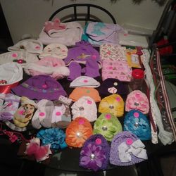 50 Pieces Of Baby / Toddler Girls Accessories! 