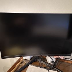 ViewSonic VX2418C 24 Inch 1080p 1ms 180Hz Curved Gaming Monitor with FreeSync Premium, Eye Care, HDMI and DisplayPort
