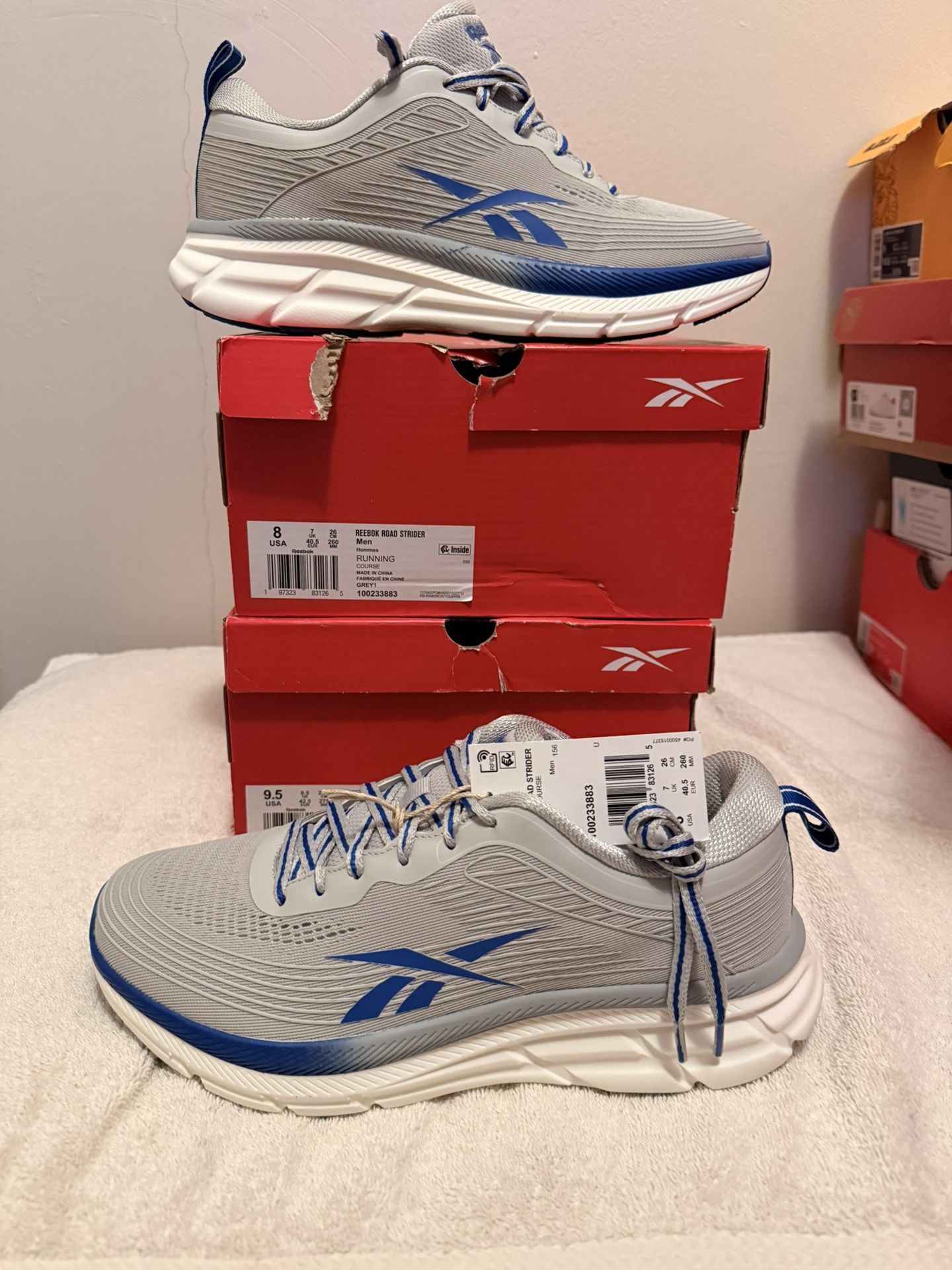 Reebok Men Shoes Size 8 and 9.5 Brand New  Zapatos de Hombre talla 8 y 9.5 Nuevos