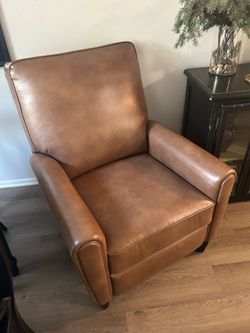 Faux Leather Chair