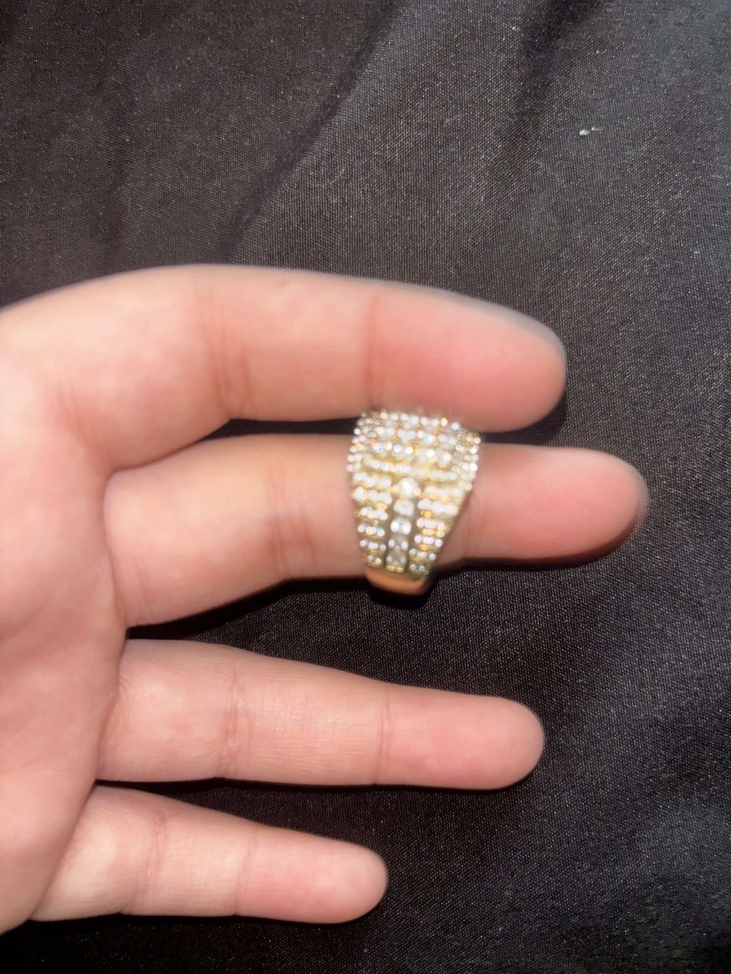 Diamond Ring 14k Plated