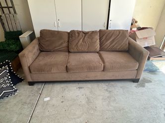 brown couch
