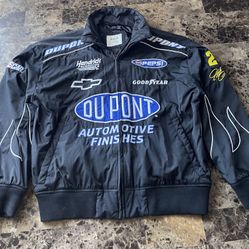 Hollister DuPont NASCAR Racing Jacket Sz Small