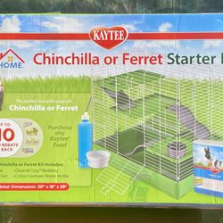 Kaytee My First Home Ferret or Chinchilla Starter Kit