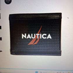 Nautica Bi-fold Wallet, NEW