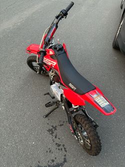 🔥SSR Dirt Bike Mini Pit Bike Red