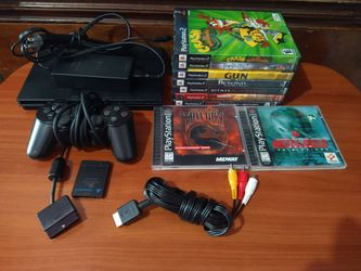 PlayStation 2 Console Bundle with Games
