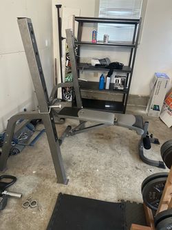 Bench press + Squat Rack