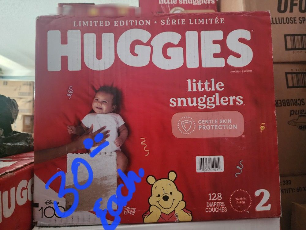 Huggies 2 $30 Each Box