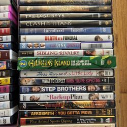 35 Various DVDs