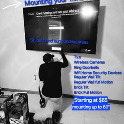 T.v. Mounting Is Safer