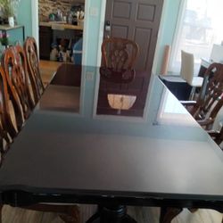 Cherry Wood Dining Table 