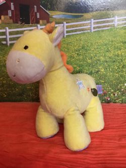 Plush Pony- plays Child of mine