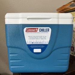 Coleman Chiller 9Qt Blue Cooler 