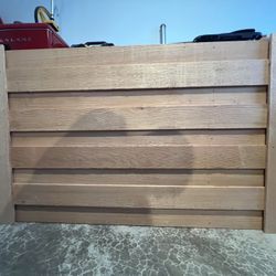 Clear cedar Fence Gate 