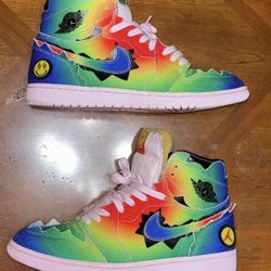 Air Jordan 1 Retro OG High J. Balvin Mens Size 10.5 Colores Y Vibras DC3481-900