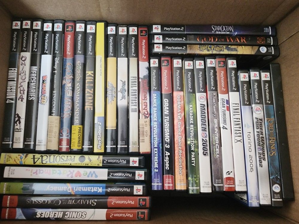 76 Video Games.... PS1,PS2,PS3, Xbox And XBOX 360