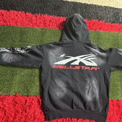Hellstar Airbrushed Skull Hoodie
