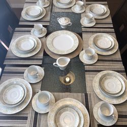 The Wentworth Collection Summer Haze Dinner Set Plates