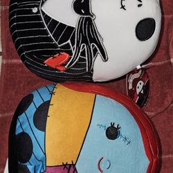 Nightmare Before Christmas Plushes Jack And Sally