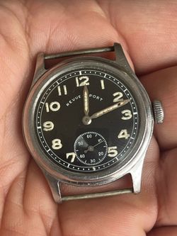 WW2 German Officers Military Watch 