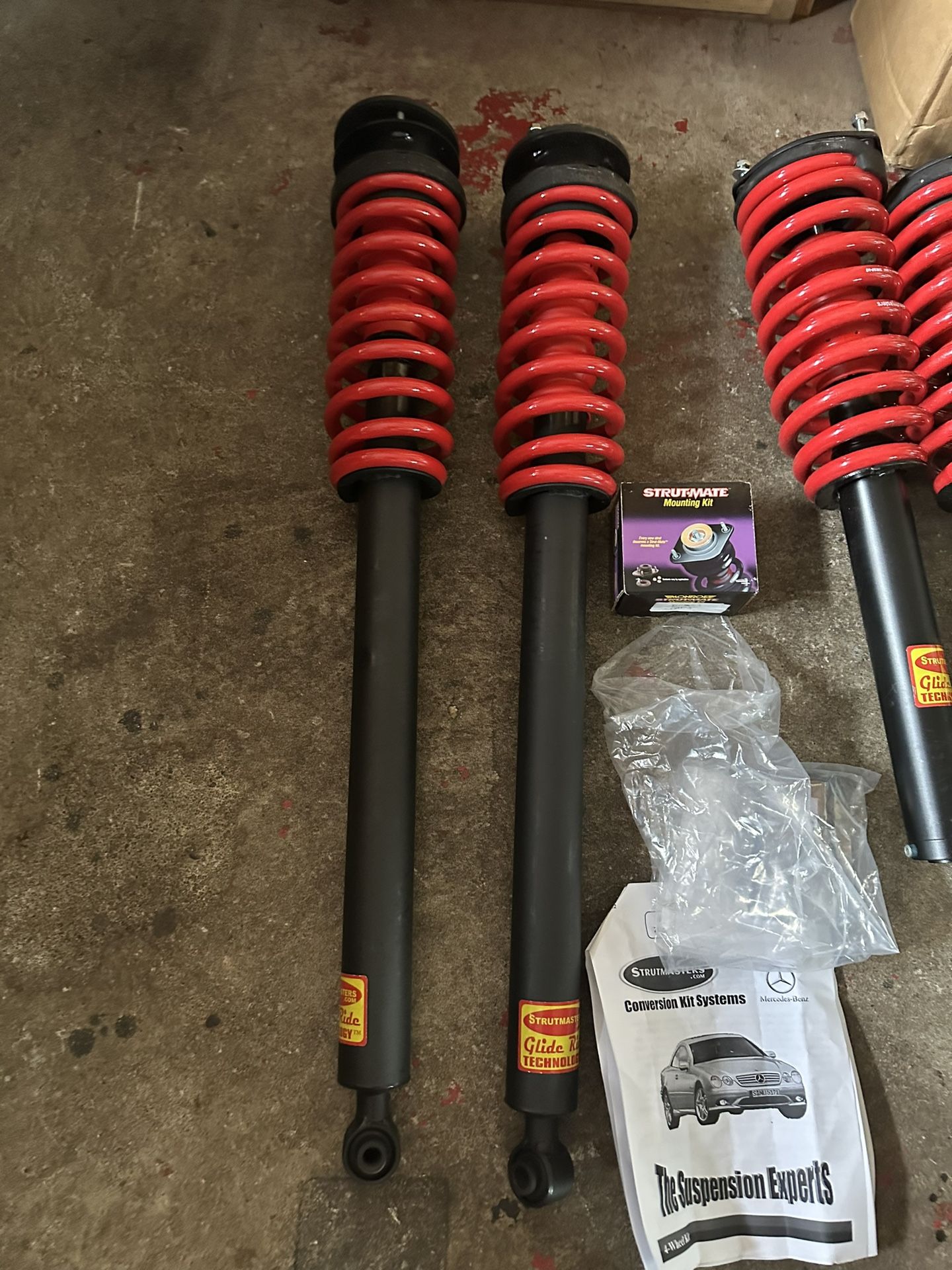 2000-06 Mercedes Benz CL500-CL55 Coilover Conversion Kit