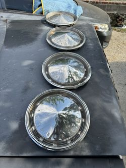Chrysler Mopar Rat Rod Hub Caps 