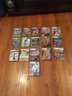 Xbox 360 w/ 16 games and Kinect