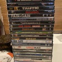 DVD All In Excellent Condition  $25 For All 