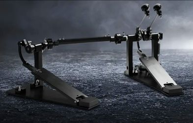 Direct drive double bass pedal