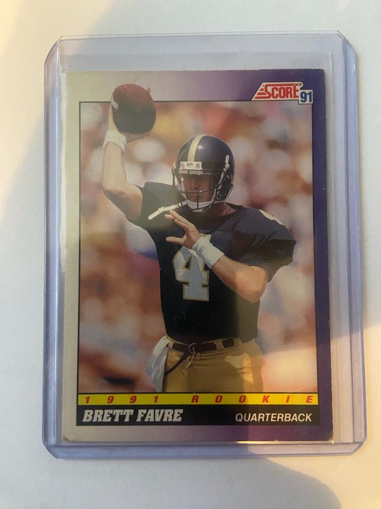 Brett Farve Rookie Card