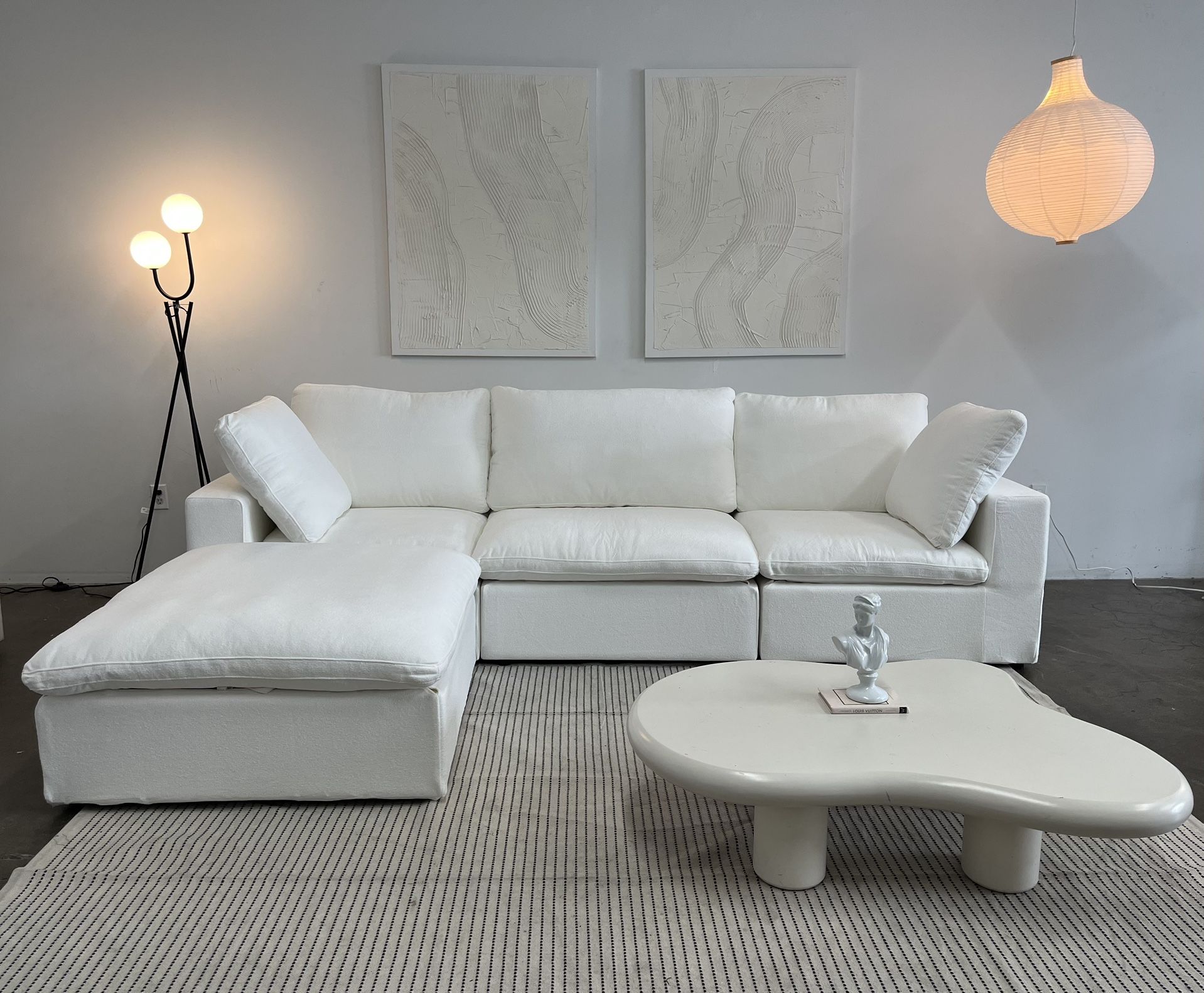 New White Cloud Sectional Couch