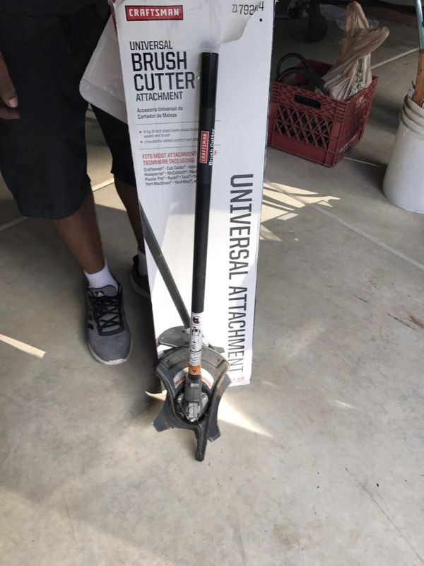 Craftsman Brush Cutter Attachment for Sale in Des Moines, WA OfferUp