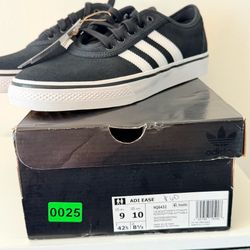 Adidas Mens Adiease Skate Sneakers Shoes - Black  Size: 9