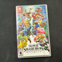 Super Smash Bros Ultimate for the Nintendo Switch