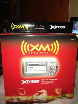 NEW XM SATELLITE RADIO W/CAR KIT