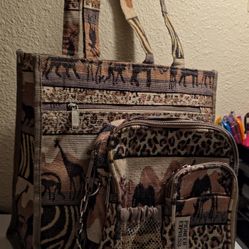 Pioneer Express Small Purse And Tote 