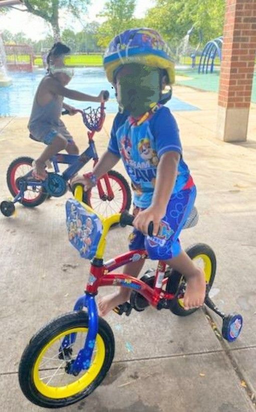 Paw Patrol Toddler Bike With Matching Training Wheels Included 