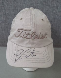 Ben Curtis signed Titleist hat. 4-time PGA champion.