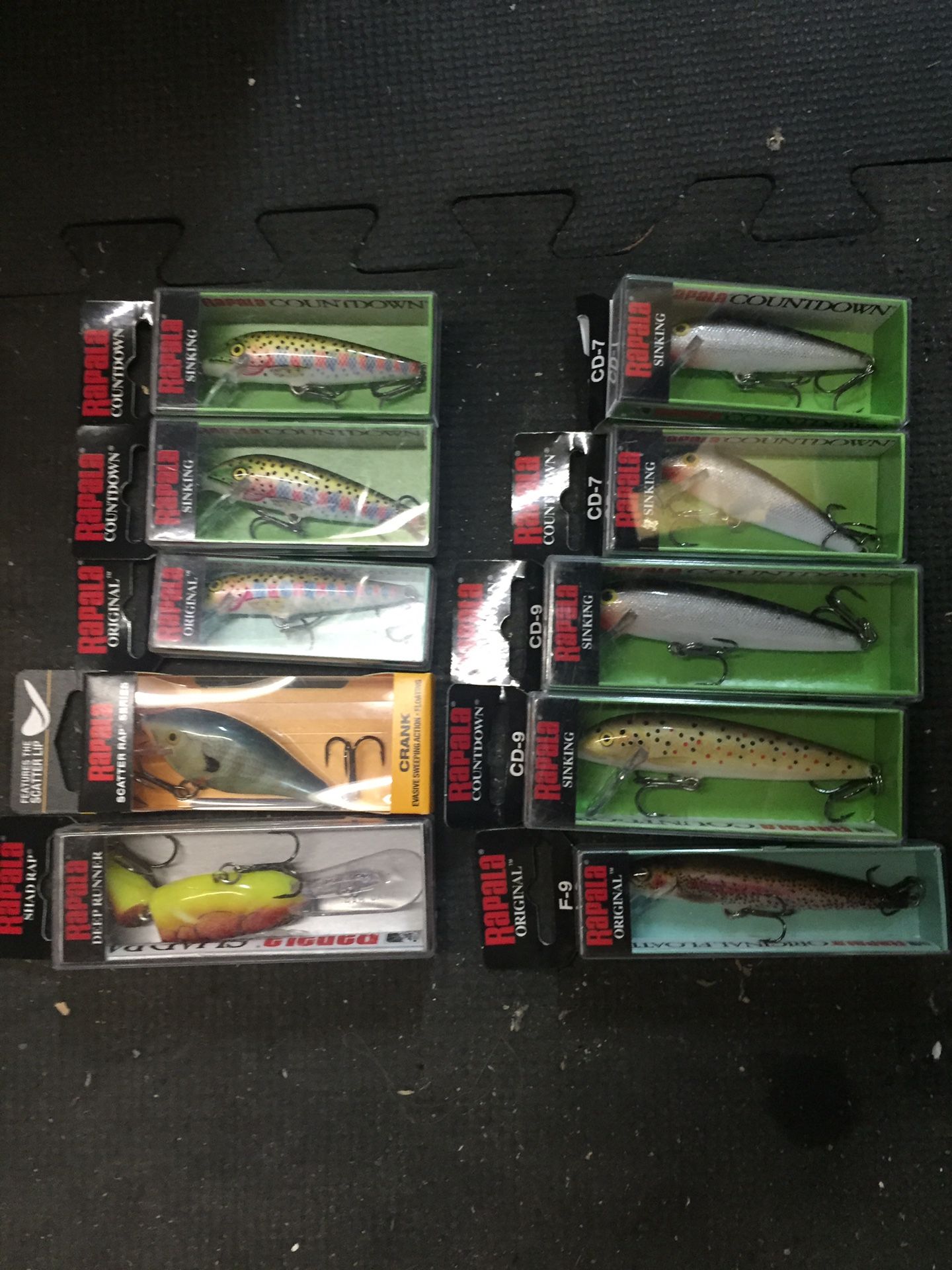 Bass fishing lures