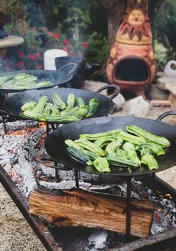 Disco ,Discada, Cowboy Wok BBQ Pan 