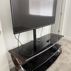 55” Tv & Tv Stand 