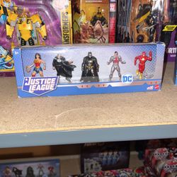 DC Comics Batman Superman Justice League Collector 5 pack Action Figures Matel