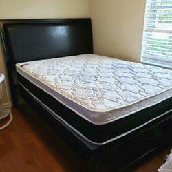 NEW QUEEN PILLOW-TOP MATTRESS AND BOX SPRING - 2PC